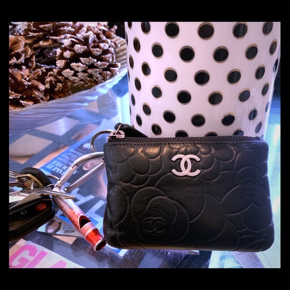 CHANEL Handbags - CC Key Pouch- Used but still a lot of life left